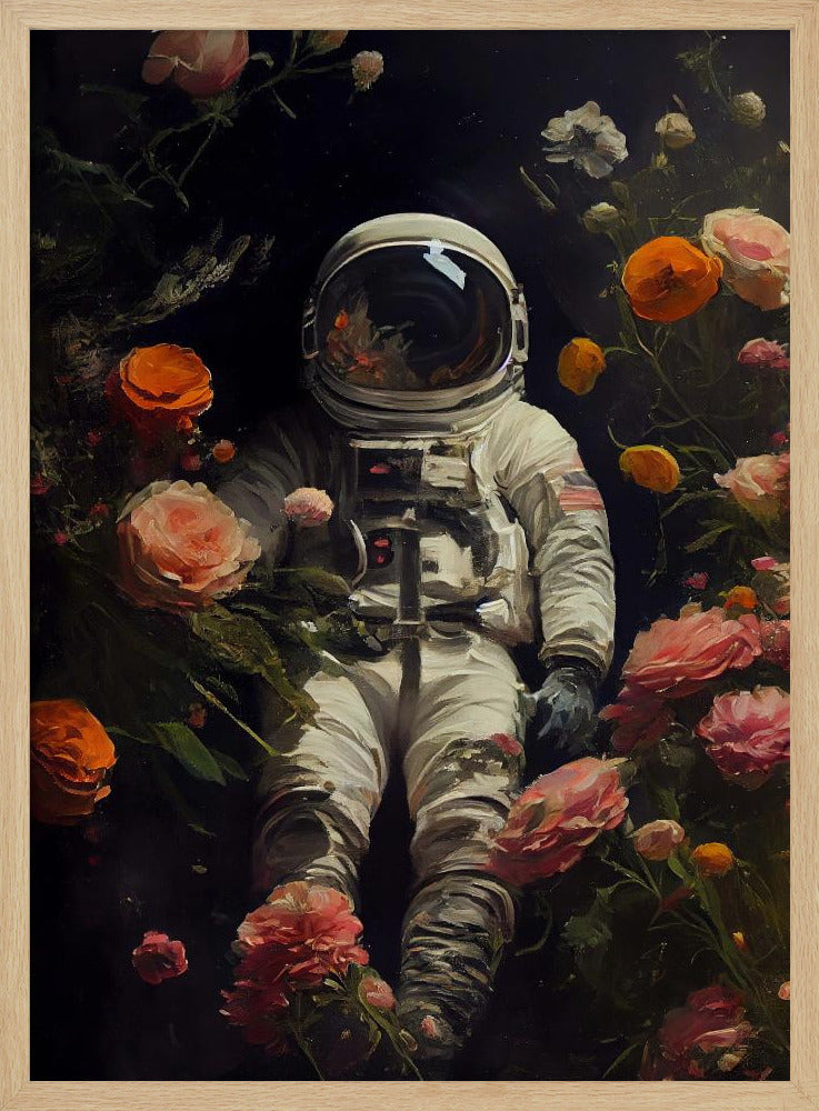 My Space Garden - Poster / Art Print
