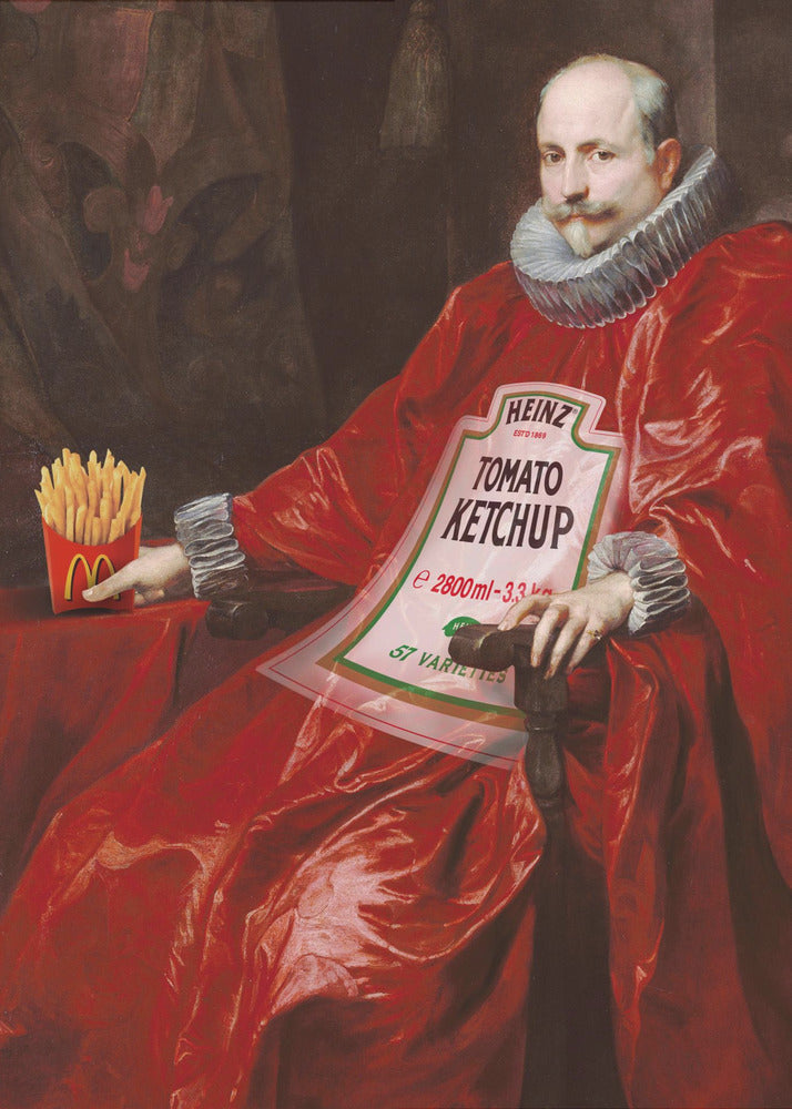 Sir Tomato - Poster / Art Print