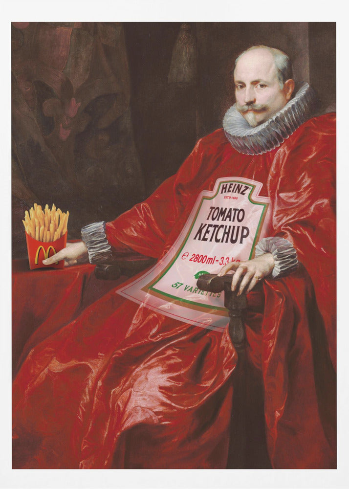 Sir Tomato - Poster / Art Print