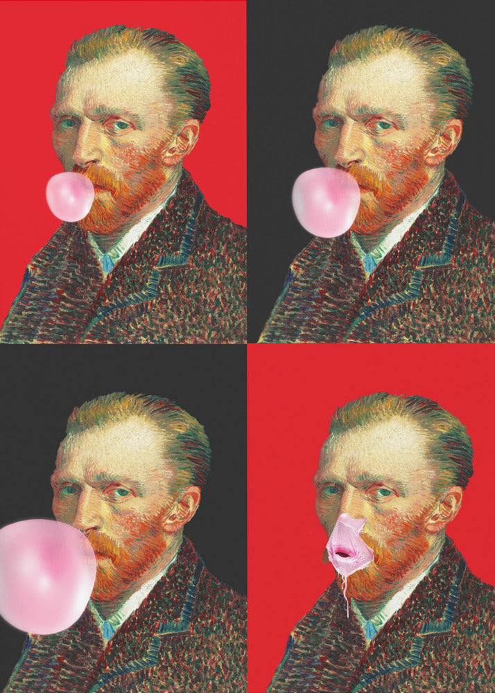 Vincent Gum Explosion - Poster / Art Print