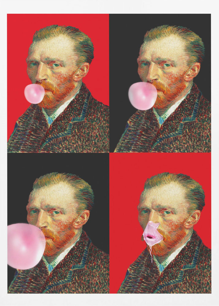 Vincent Gum Explosion - Poster / Art Print