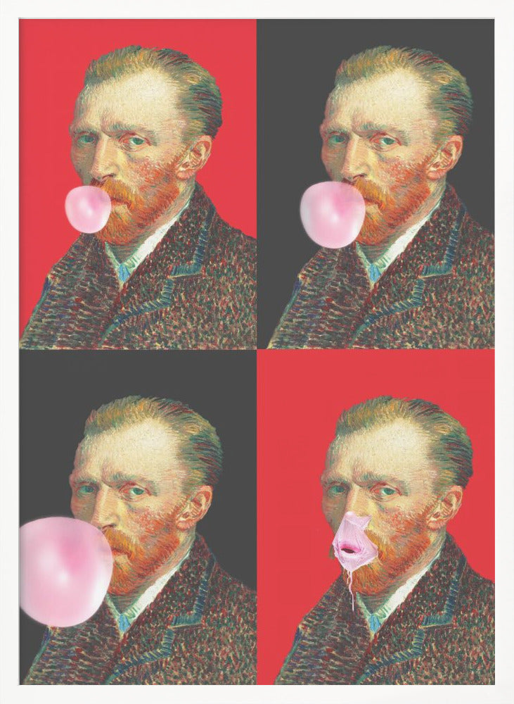 Vincent Gum Explosion - Poster / Art Print