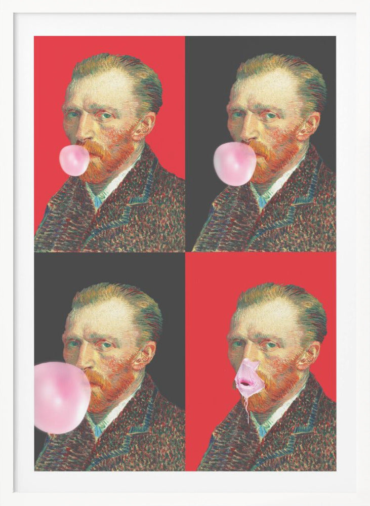 Vincent Gum Explosion - Poster / Art Print
