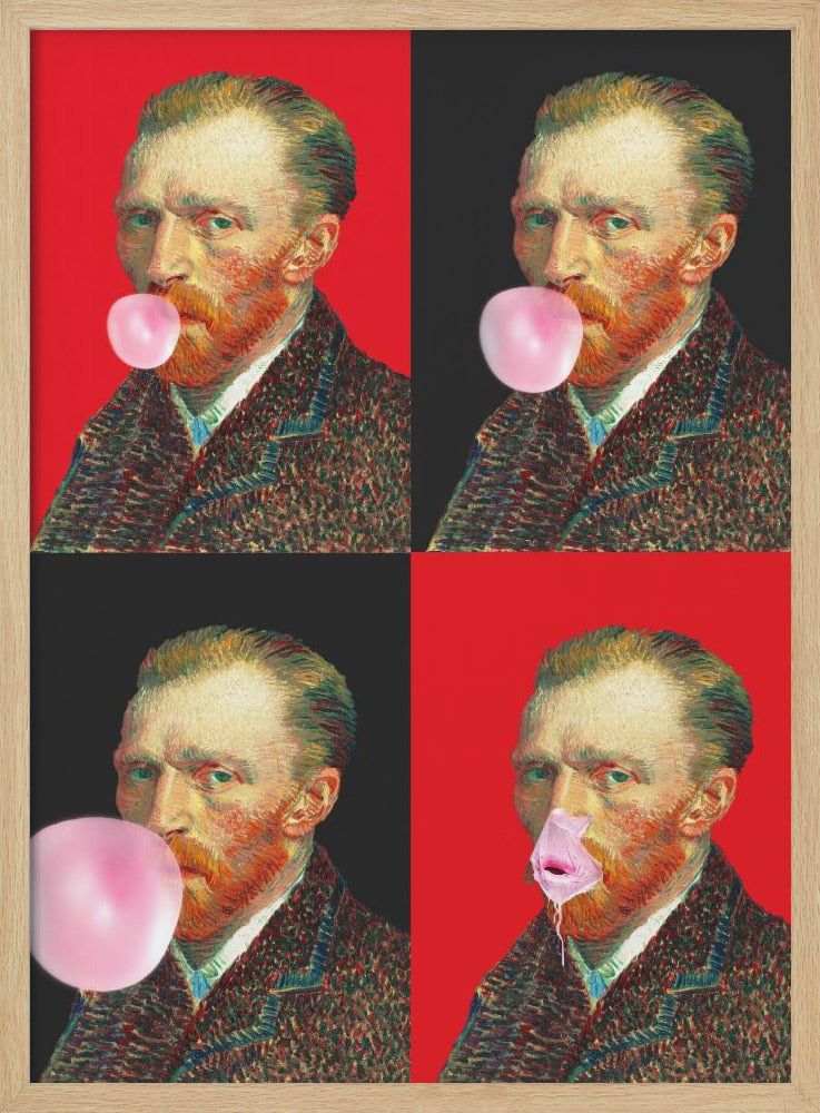 Vincent Gum Explosion - Poster / Art Print