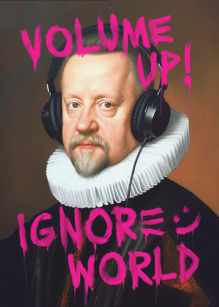 Volume Up - Poster / Art Print