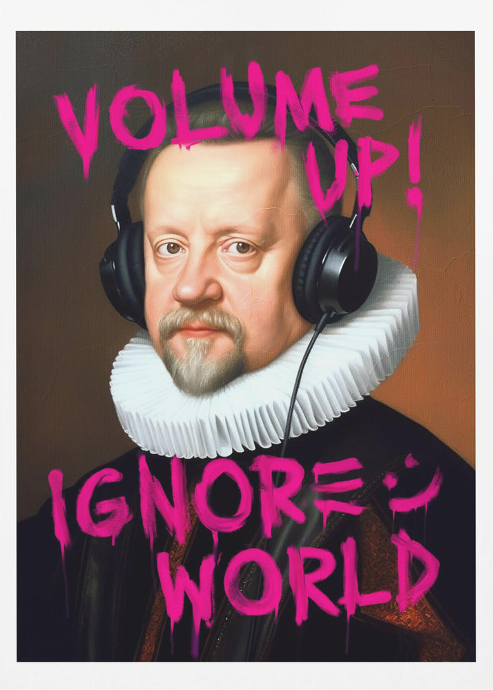 Volume Up - Poster / Art Print