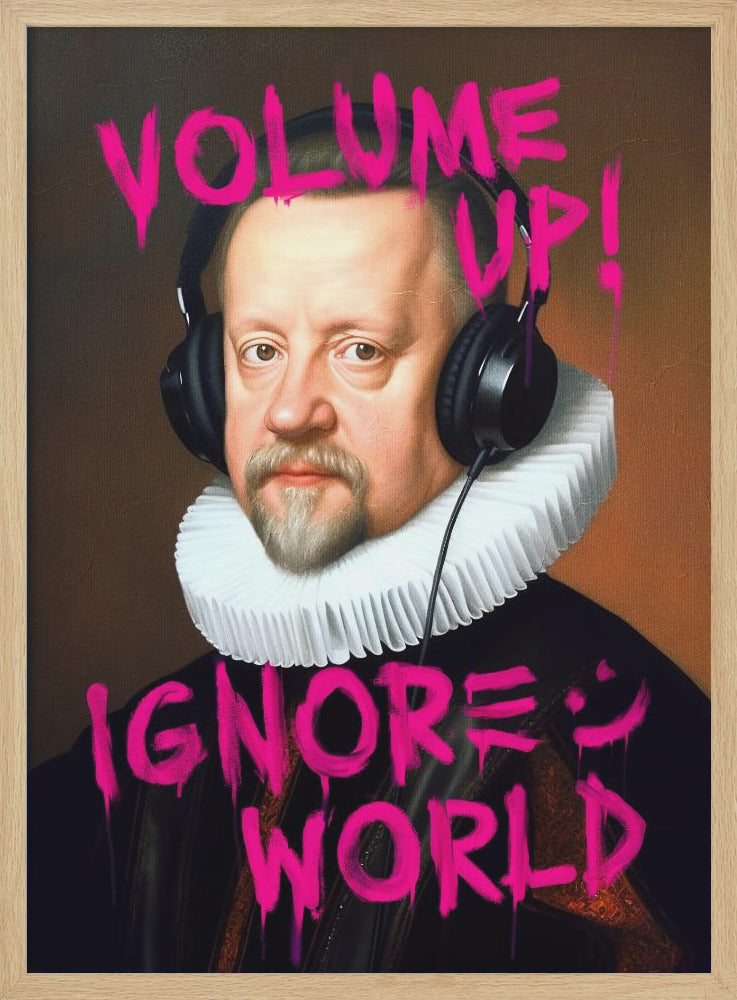 Volume Up - Poster / Art Print