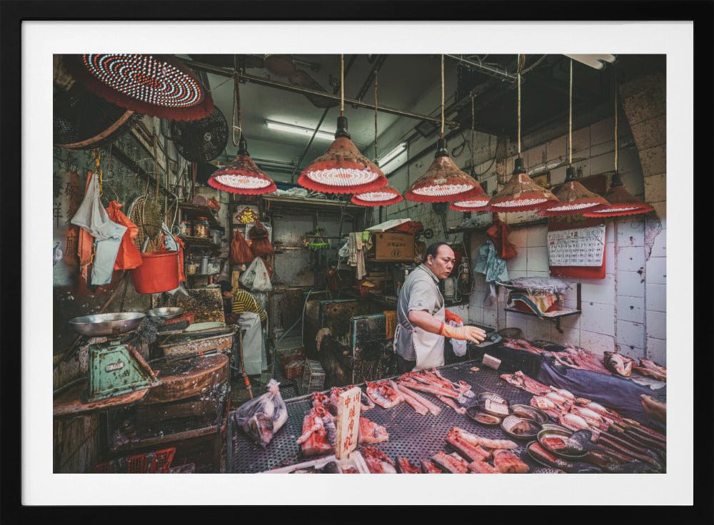 Fishmonger of HK - Poster / Art Print