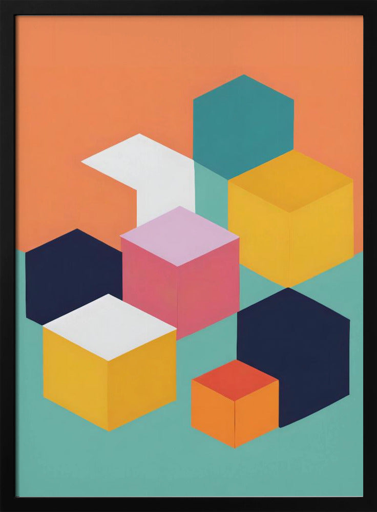 Cubes - Poster / Art Print