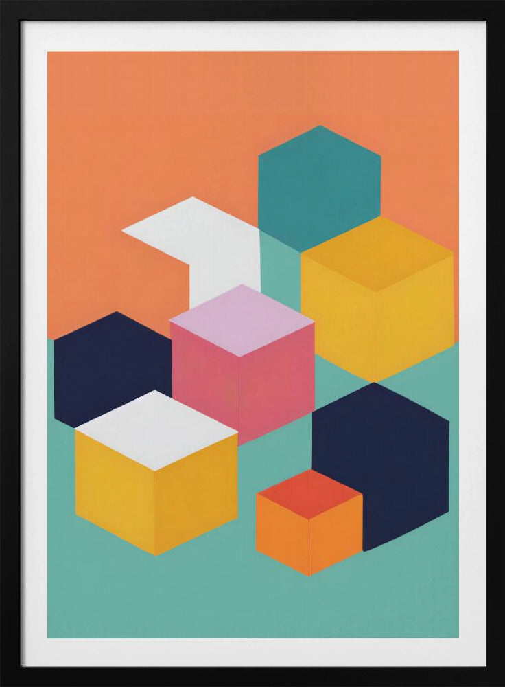 Cubes - Poster / Art Print