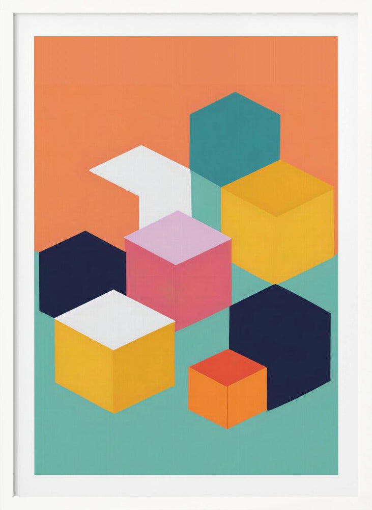 Cubes - Poster / Art Print