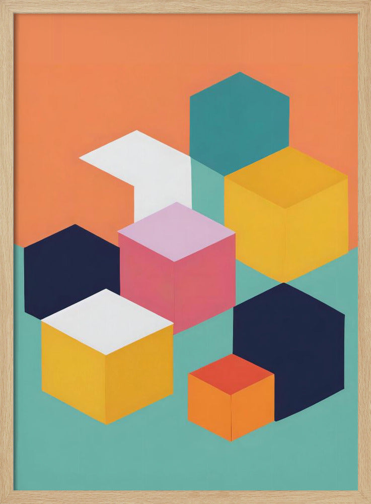 Cubes - Poster / Art Print