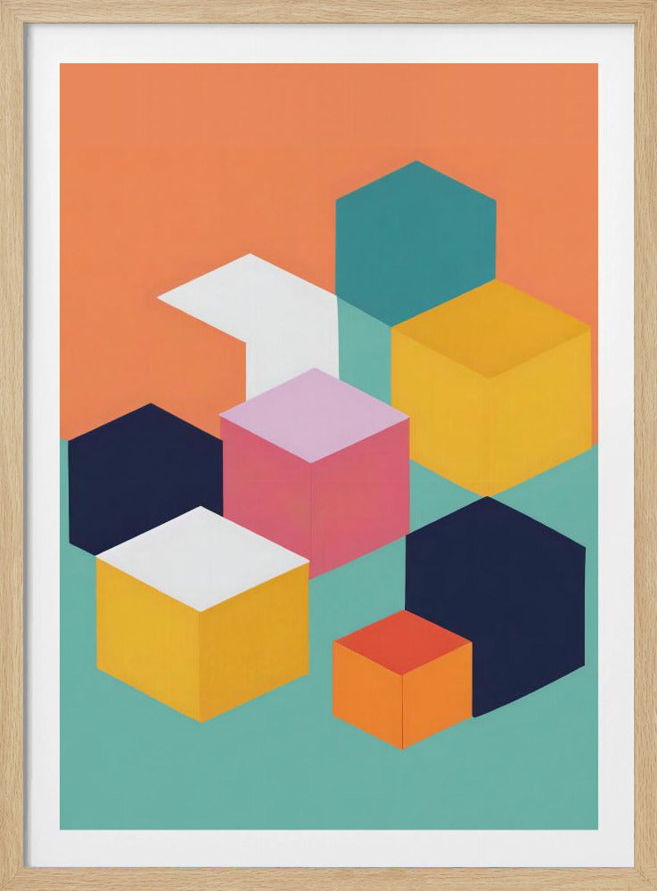 Cubes - Poster / Art Print