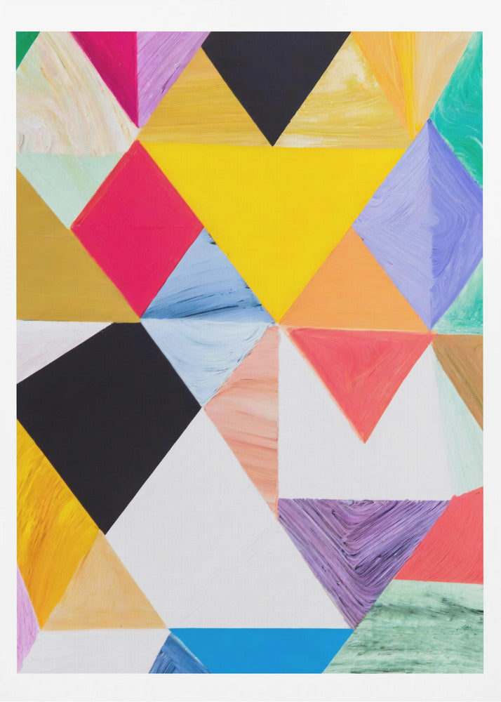 Triangle Drama - Poster / Art Print
