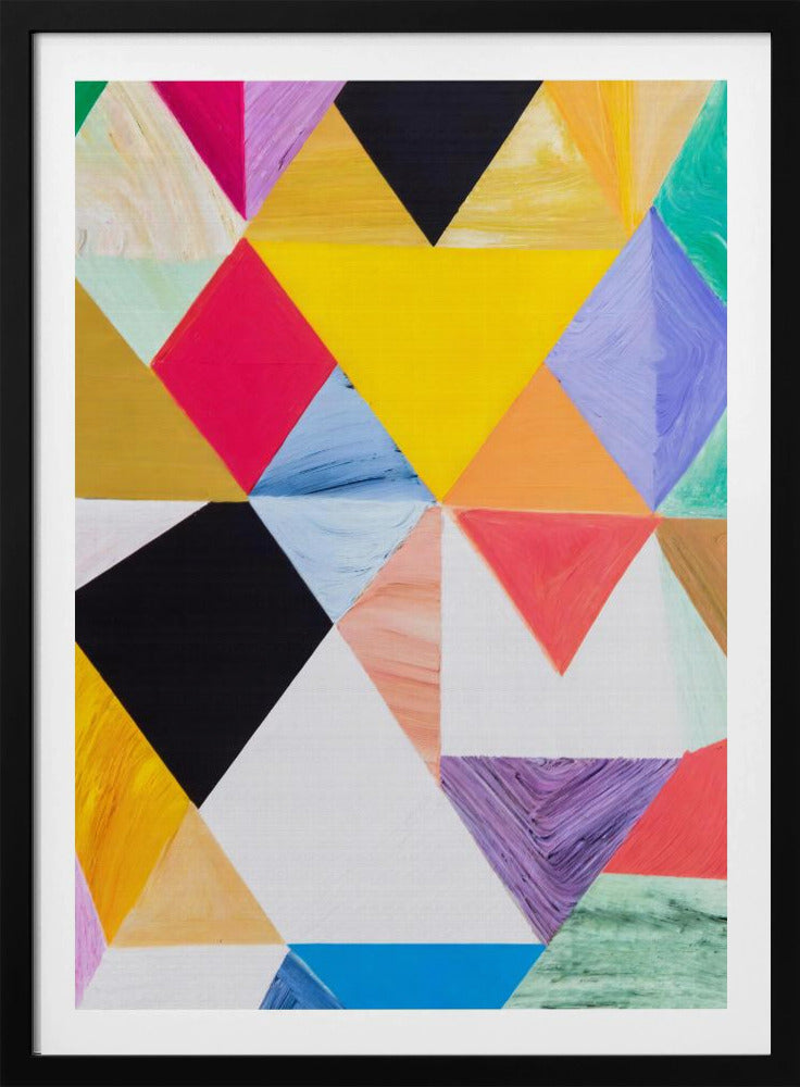 Triangle Drama - Poster / Art Print