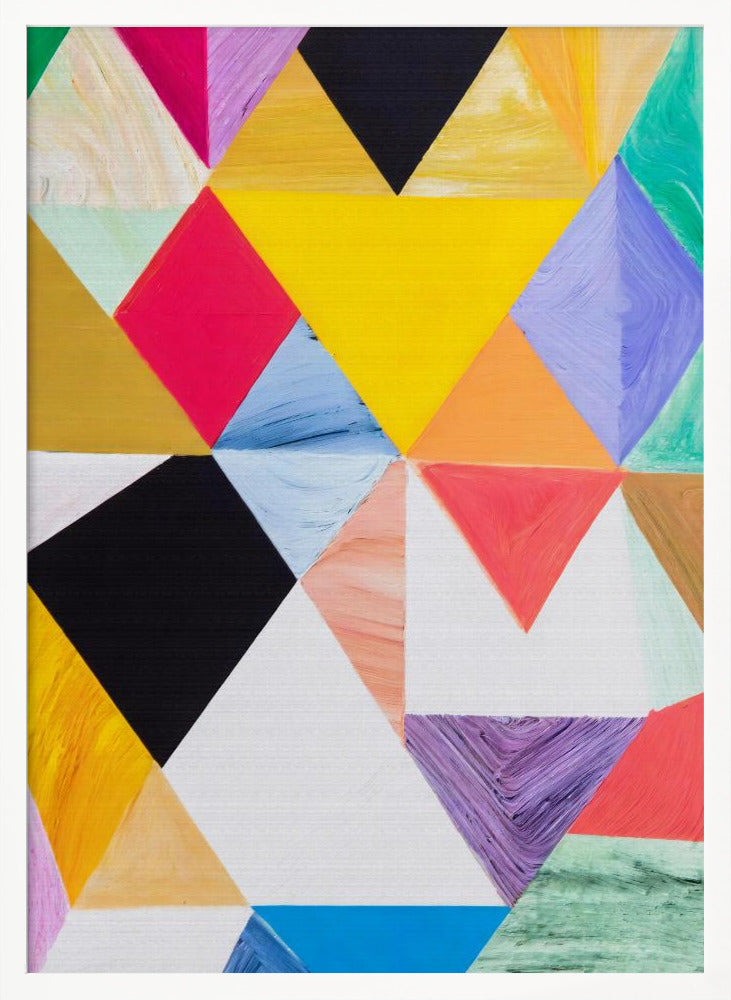 Triangle Drama - Poster / Art Print