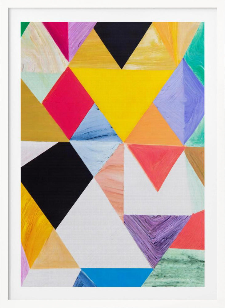 Triangle Drama - Poster / Art Print