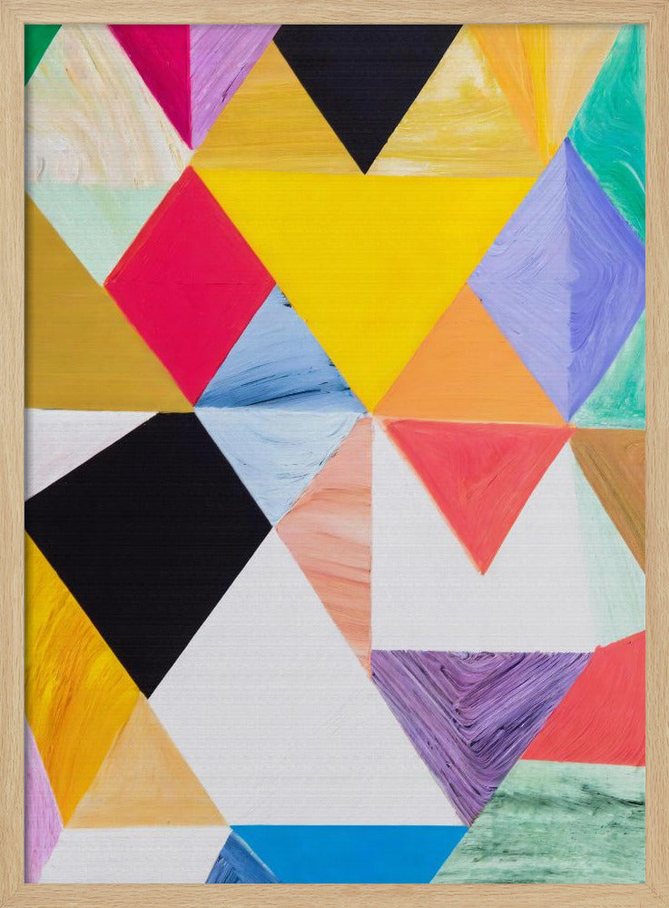 Triangle Drama - Poster / Art Print