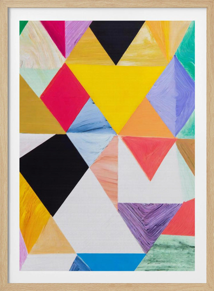 Triangle Drama - Poster / Art Print