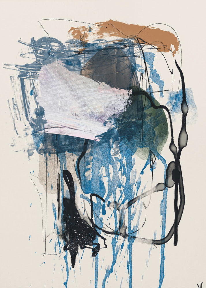 Twin Abstract 1 - Poster / Art Print