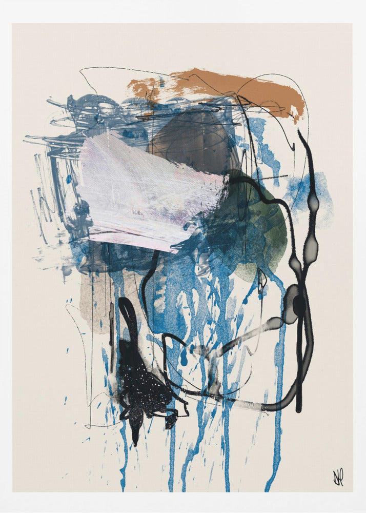 Twin Abstract 1 - Poster / Art Print