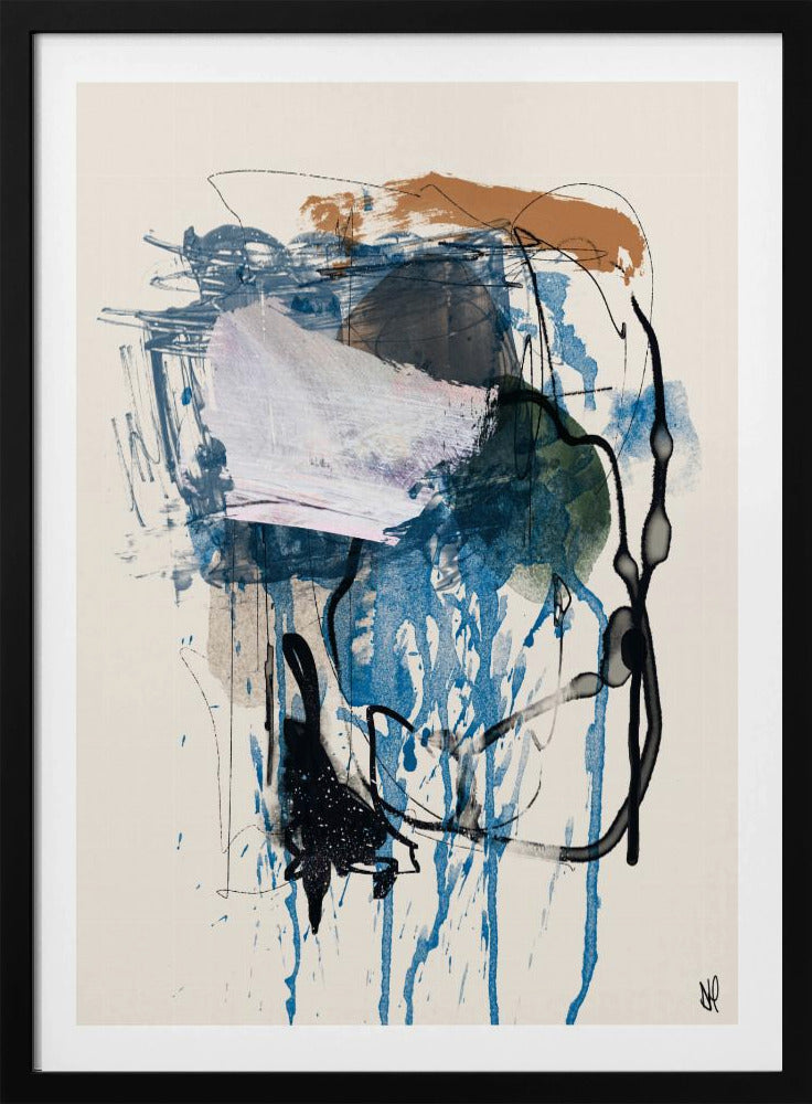 Twin Abstract 1 - Poster / Art Print