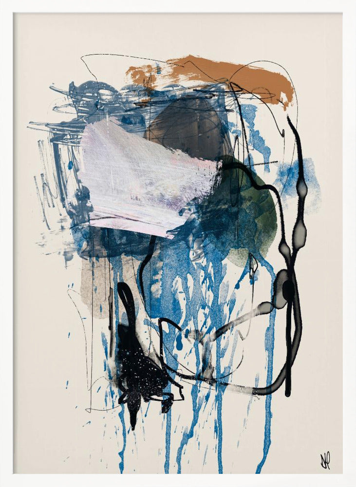 Twin Abstract 1 - Poster / Art Print