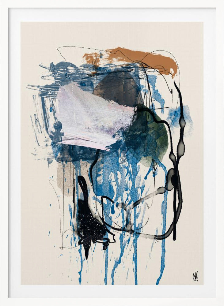 Twin Abstract 1 - Poster / Art Print