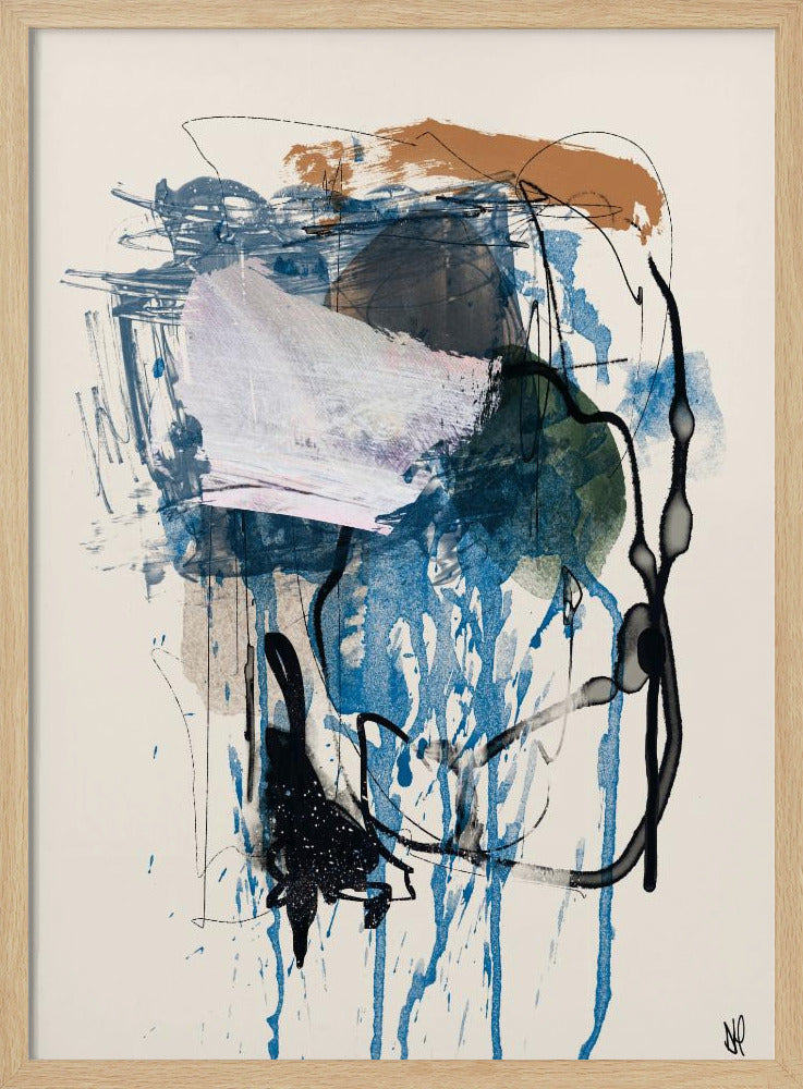 Twin Abstract 1 - Poster / Art Print