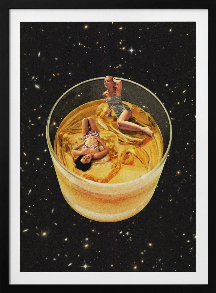 Whiskey besties - On the rocks - Poster / Art Print