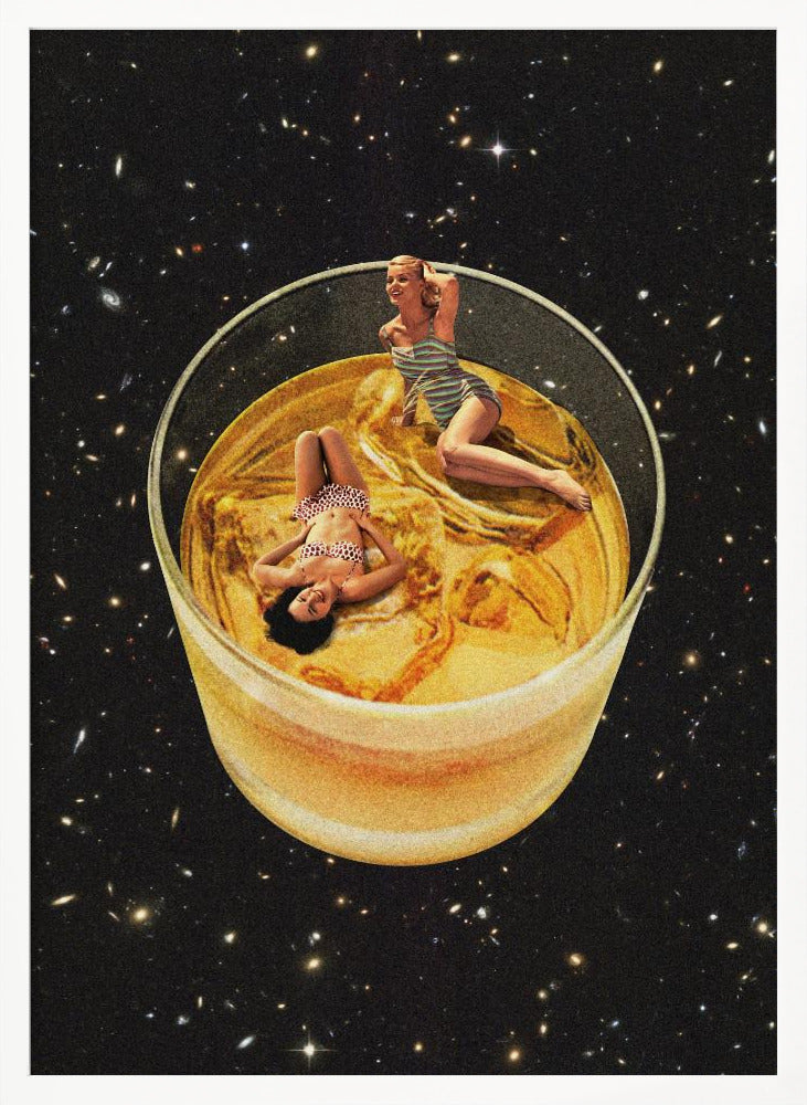 Whiskey besties - On the rocks - Poster / Art Print