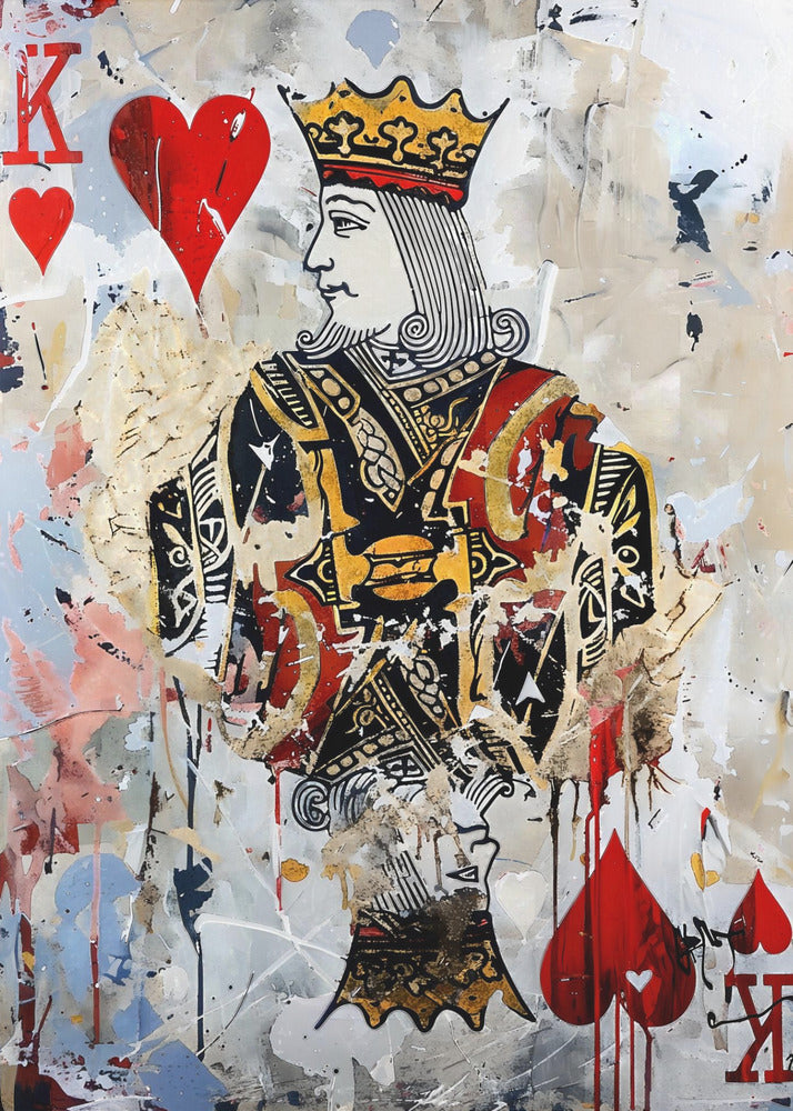 King of Hearts - Poster / Art Print