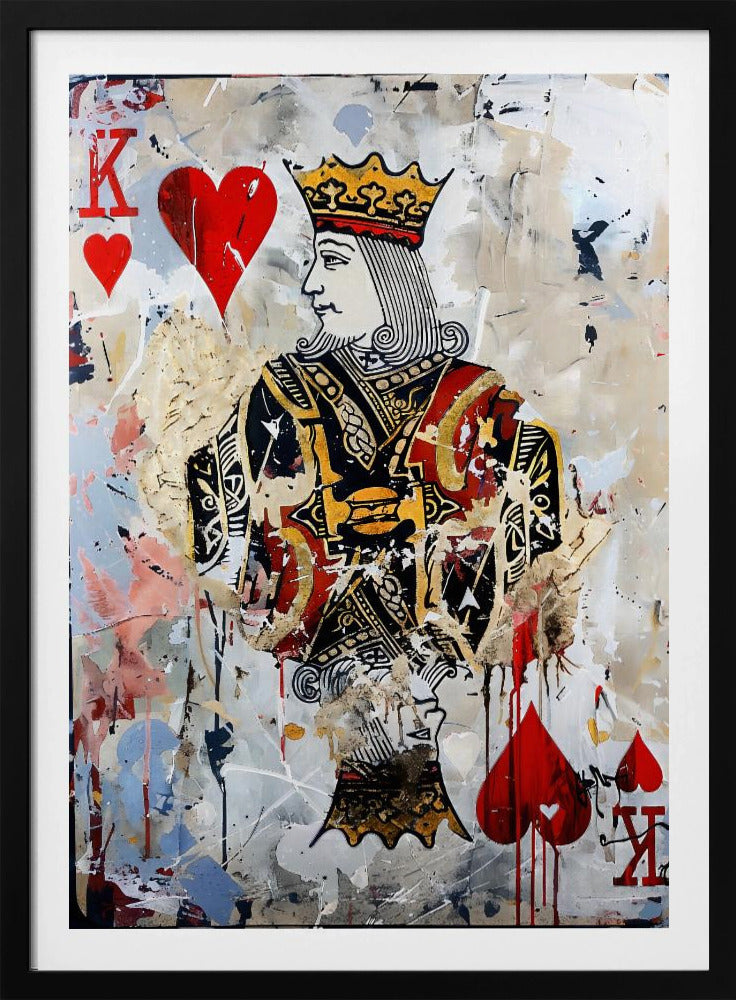 King of Hearts - Poster / Art Print