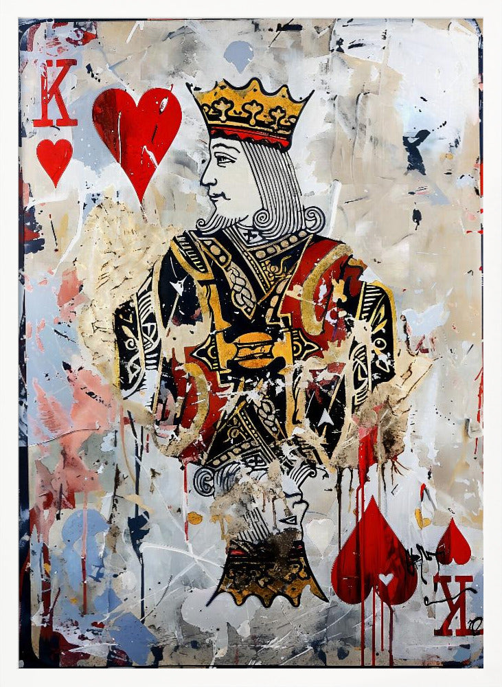 King of Hearts - Poster / Art Print