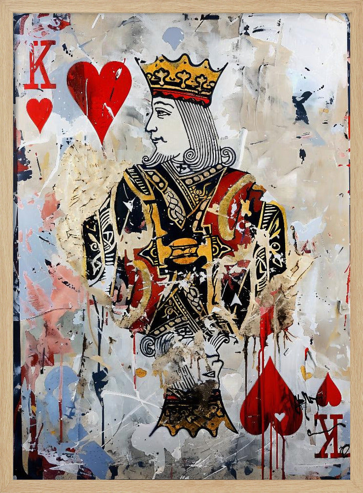 King of Hearts - Poster / Art Print