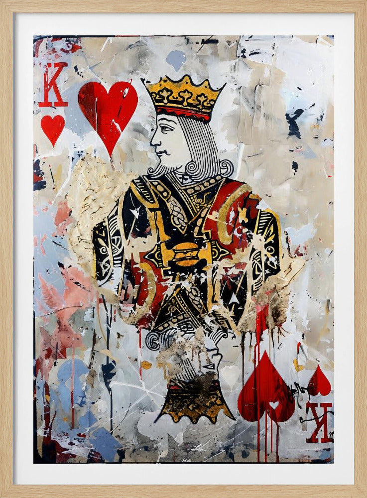 King of Hearts - Poster / Art Print
