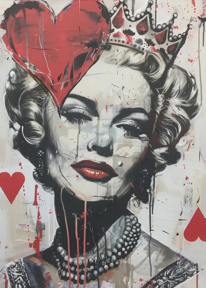 Queen of Hearts - Poster / Art Print