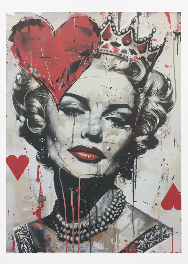 Queen of Hearts - Poster / Art Print