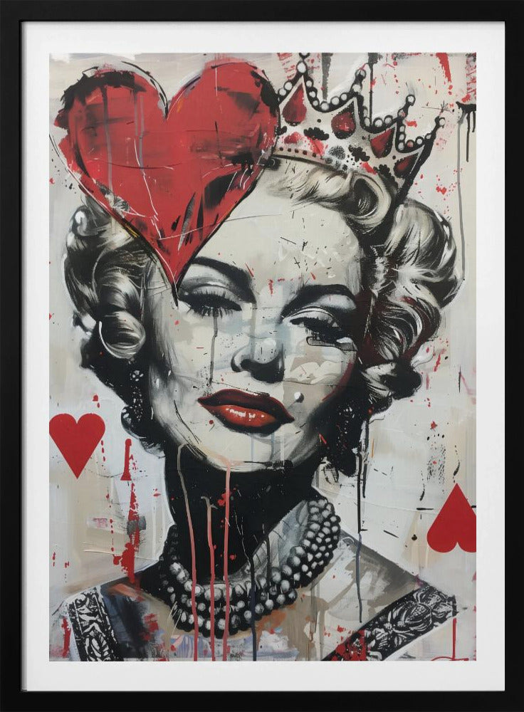 Queen of Hearts - Poster / Art Print