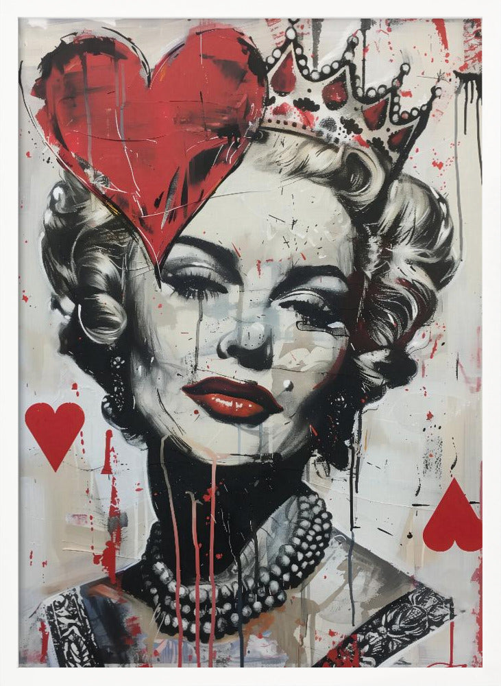 Queen of Hearts - Poster / Art Print