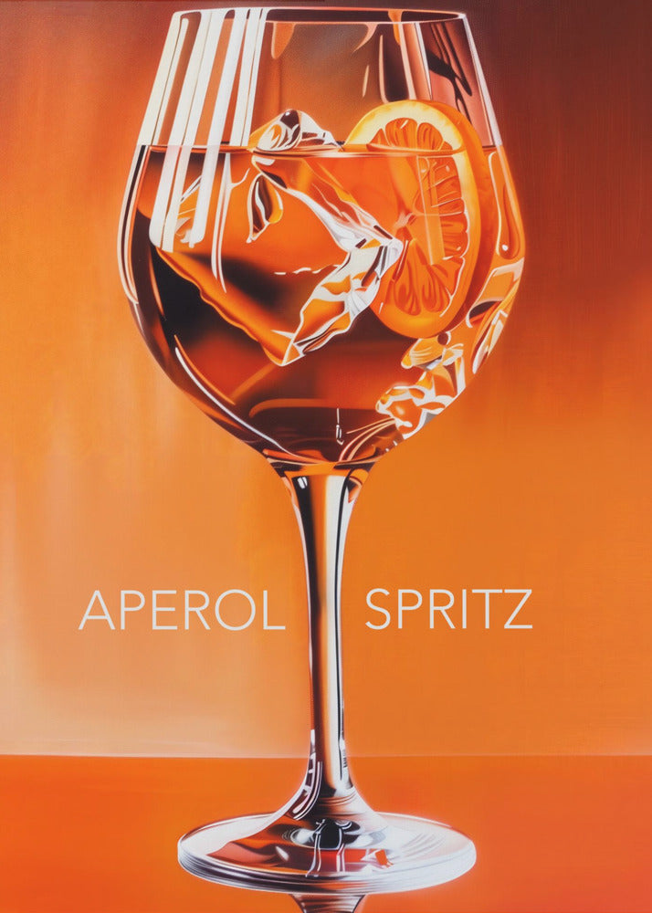 Aperol Spritz Orange - Poster / Art Print