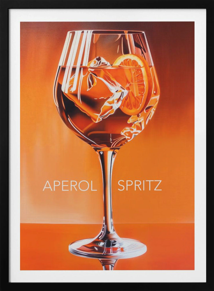 Aperol Spritz Orange - Poster / Art Print