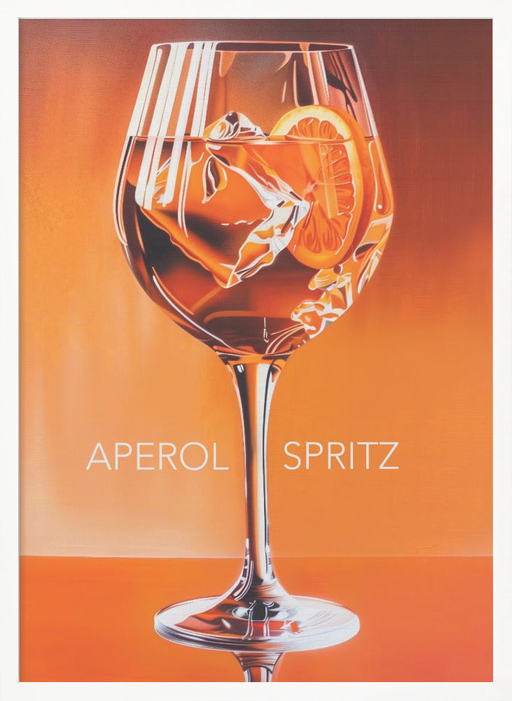 Aperol Spritz Orange - Poster / Art Print