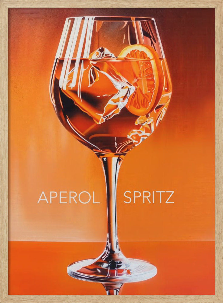 Aperol Spritz Orange - Poster / Art Print