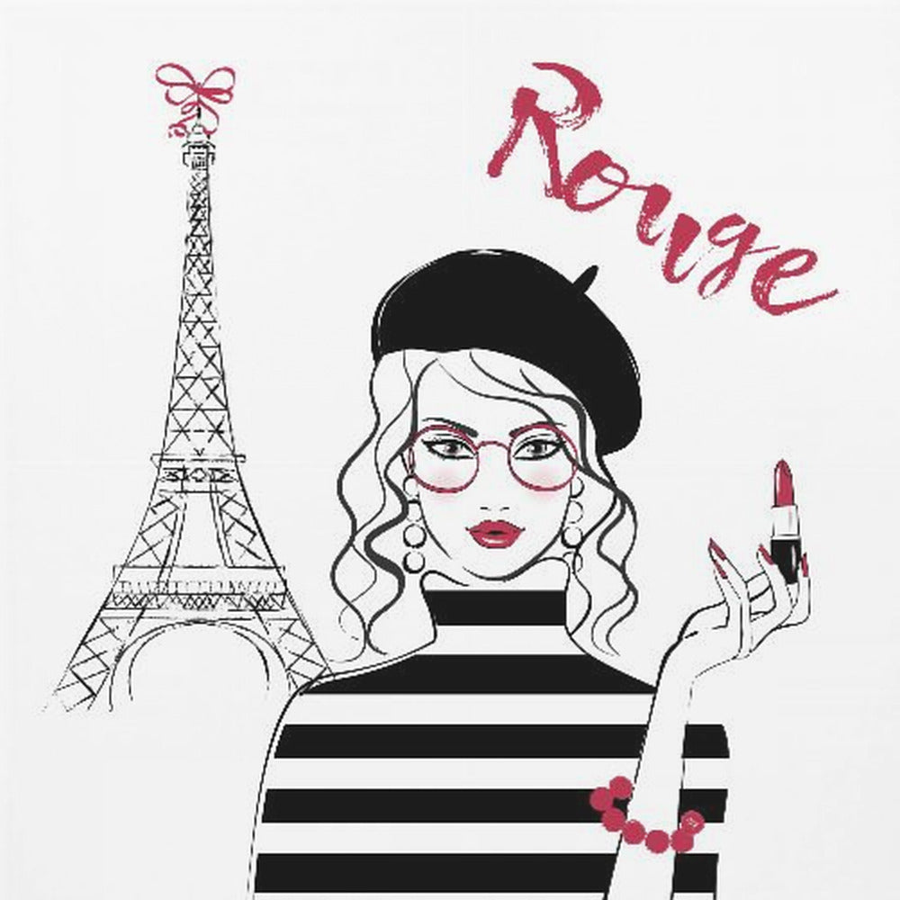 Paris Rouge - Poster / Art Print