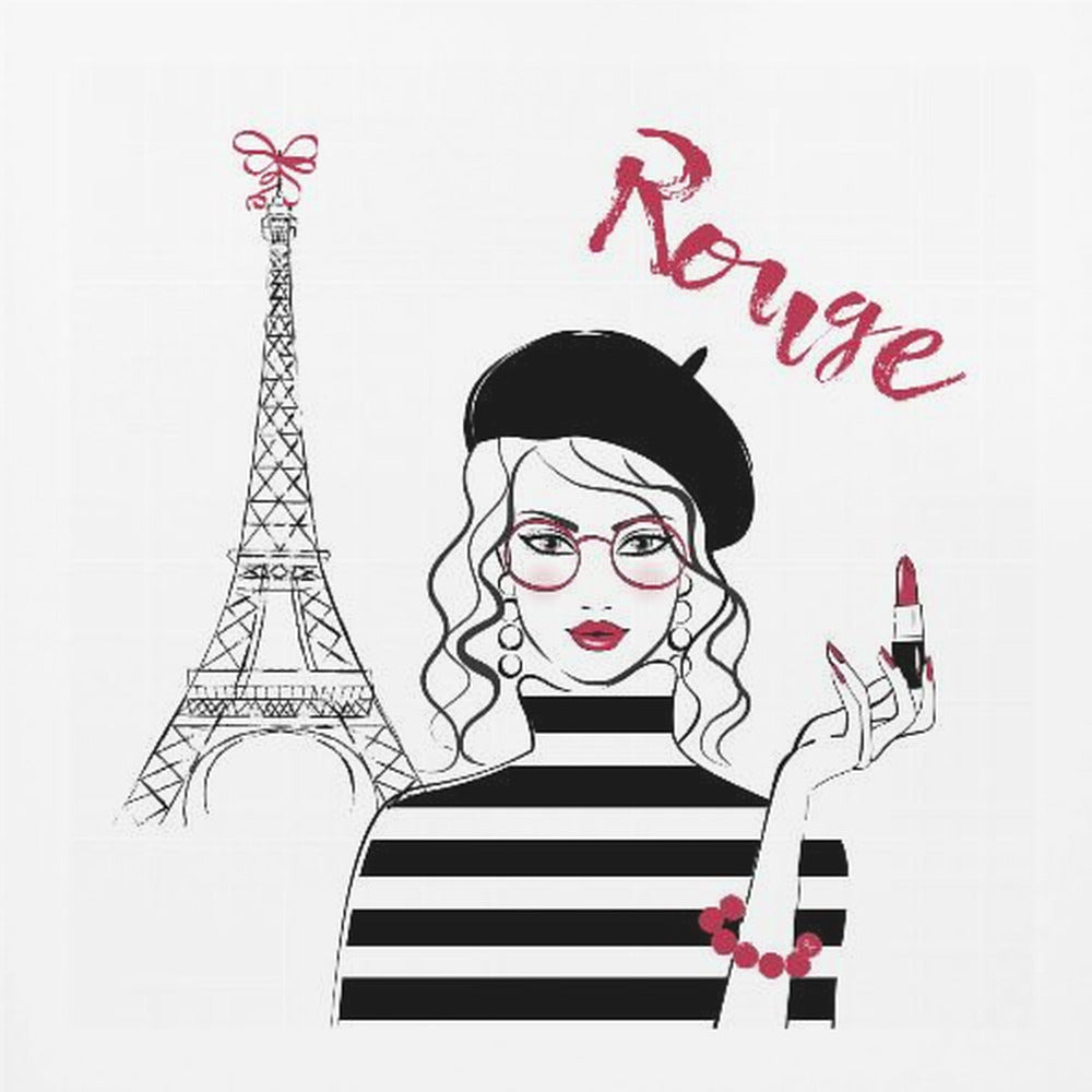 Paris Rouge - Poster / Art Print