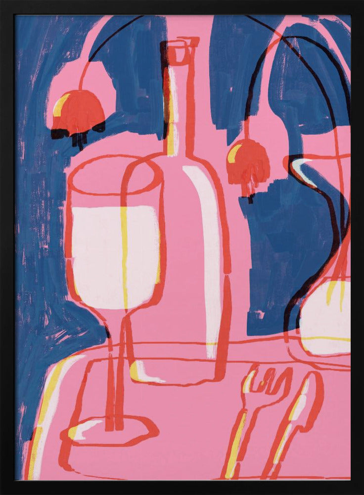 Neon Still Life No 4 - Poster / Art Print