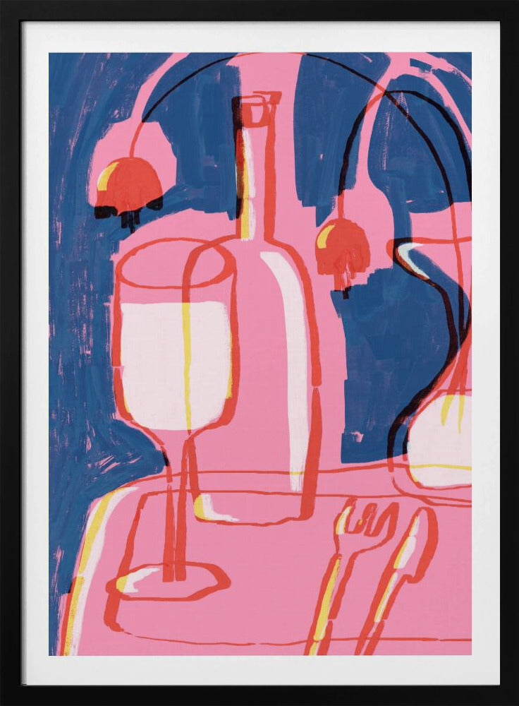 Neon Still Life No 4 - Poster / Art Print