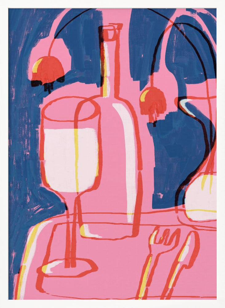 Neon Still Life No 4 - Poster / Art Print