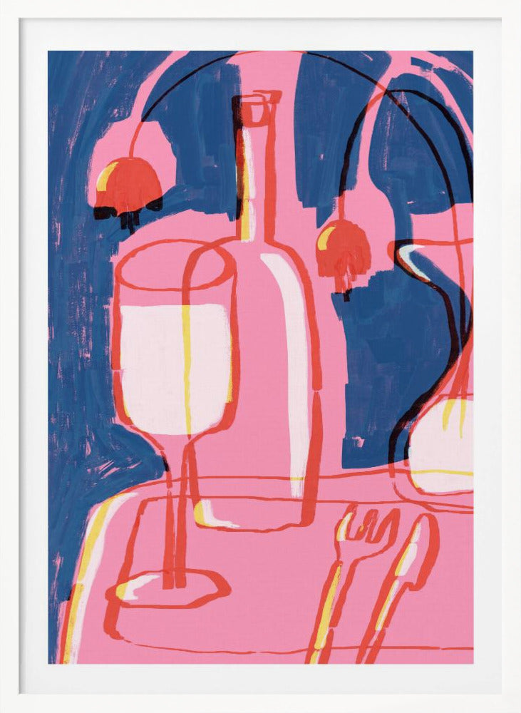 Neon Still Life No 4 - Poster / Art Print